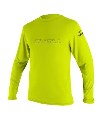 O'Neill Basic Skins, Lime – детска блуза с UV защита – изглед 2