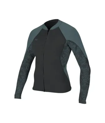 O'Neill Bahia 1/1.5mm, Tempered Steel / Shaded Island Sky / Shade – Women's Neoprene Top