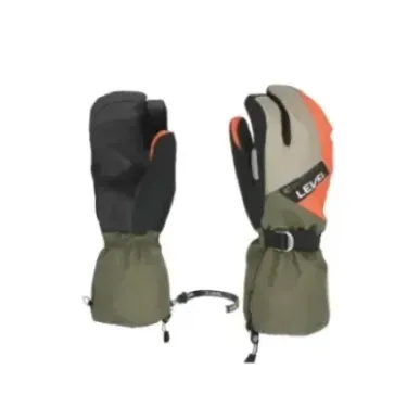Level Star Trigger Olive Green - Men's Ski Gloves