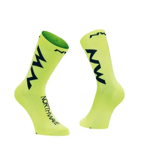Northwave Extreme Air Yllw Fluo/Black | Вело чорапи