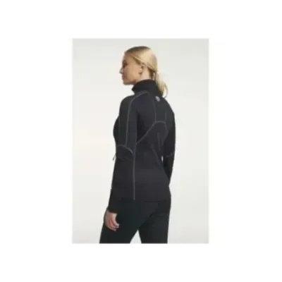Tenson TXlite Full Zip Black - Women's Hiking Midlayer Tenson TXlite Full Zip Black - Women's Hiking Midlayer
