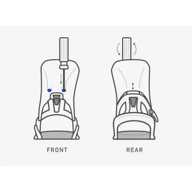 Burton Step On Genesis Re:Flex – Men's Snowboard Bindings – view 4