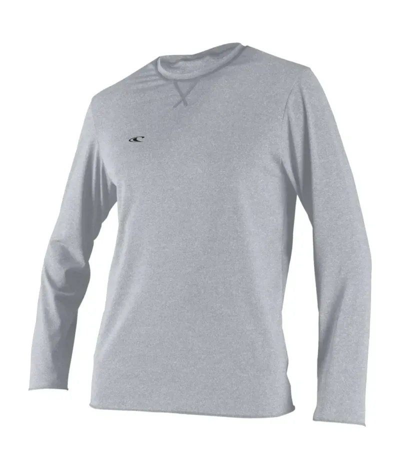 O'Neill Trvlr Hybrid L/S Sun, Smoke – Men's UV Rash Guard
