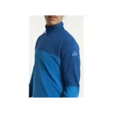 Tenson Himalaya Half Zip Fleece Blue - Men's Hiking Midlayer