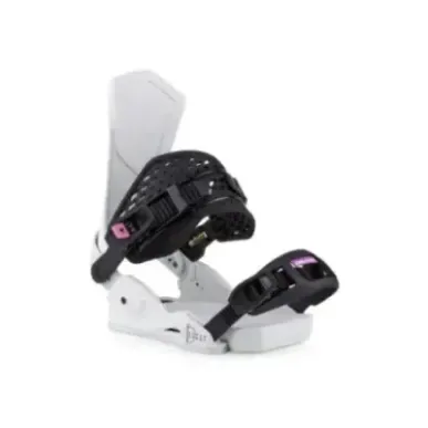 Drake Super Sport White/Black - Men's Snowboard Bindings