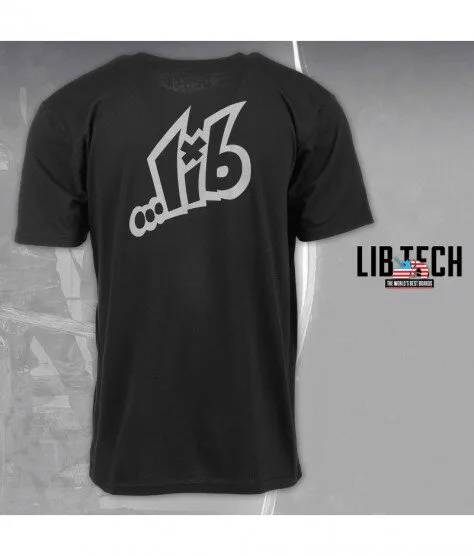 Lib Tech LIB Black | Тениска