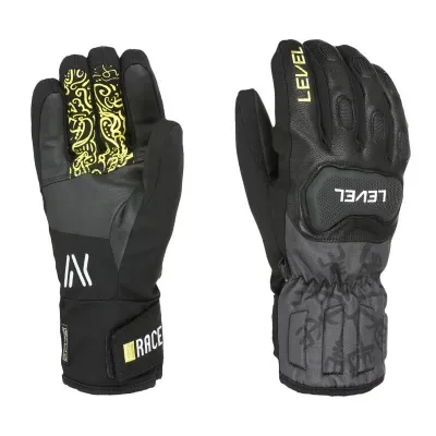 Level Race Replica Pattern - Ski Gloves