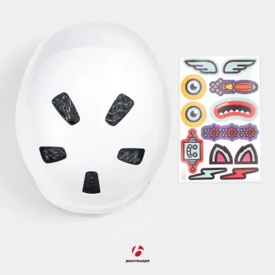 Bontrager Jet Wavecel Child White/Azure | Детска каска за велосипед