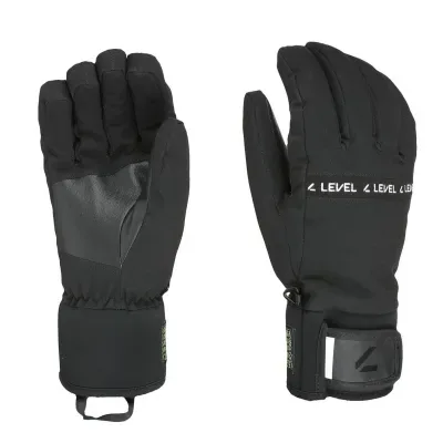Level Hawk Black - Ski Gloves