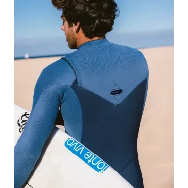O'Neill Hyperfreak 3/2+ Chest Zip Full, Dark Orion / Copen Blue – мъжки неопренов костюм – изглед 2