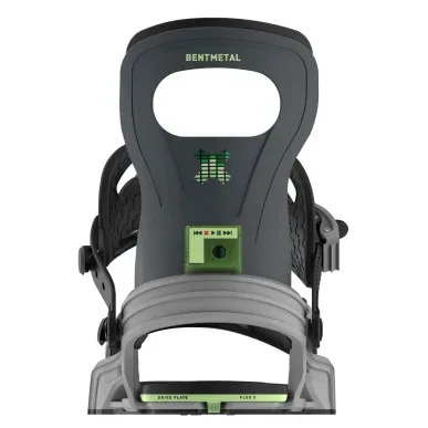 Bent Metal Joint Grey/Green 2025 - Men's Snowboard Bindings