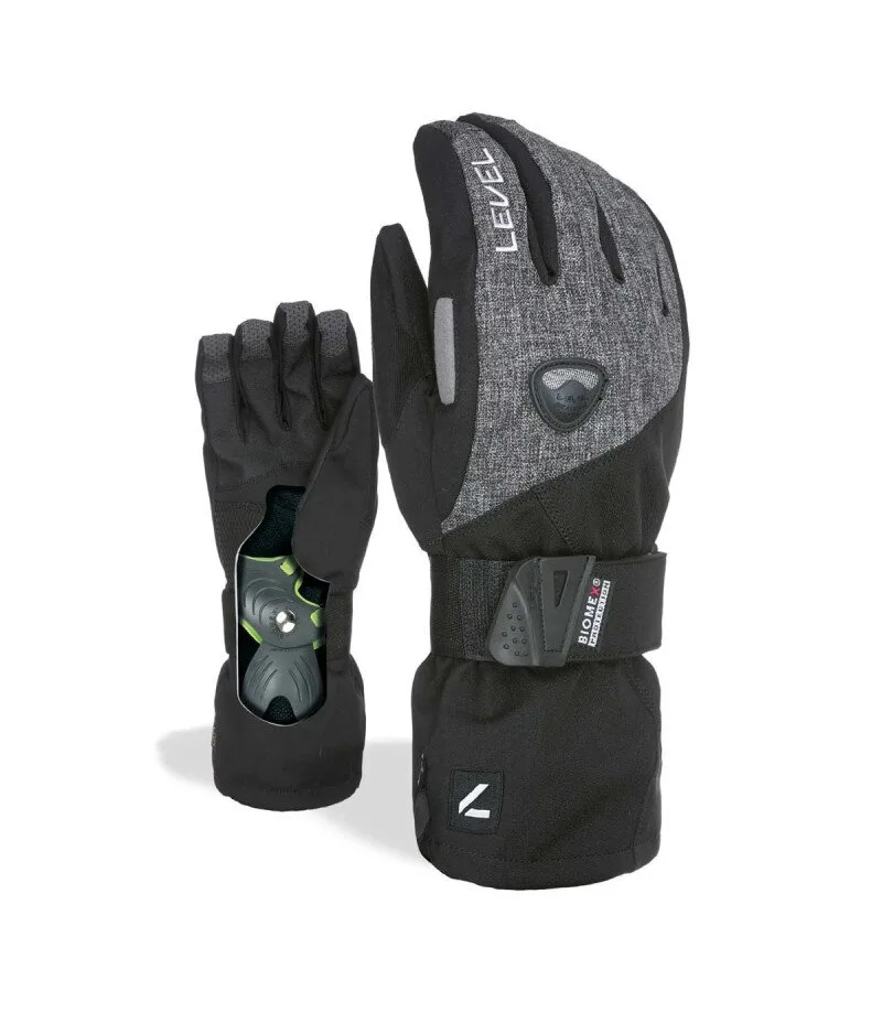 Level Fly - Snowboard Gloves with Protector
