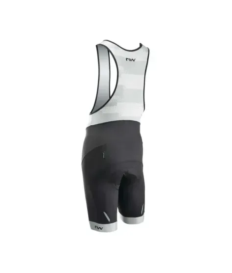 Northwave Active Evo Bibshort Black/Light Grey | Къс вело гащеризон