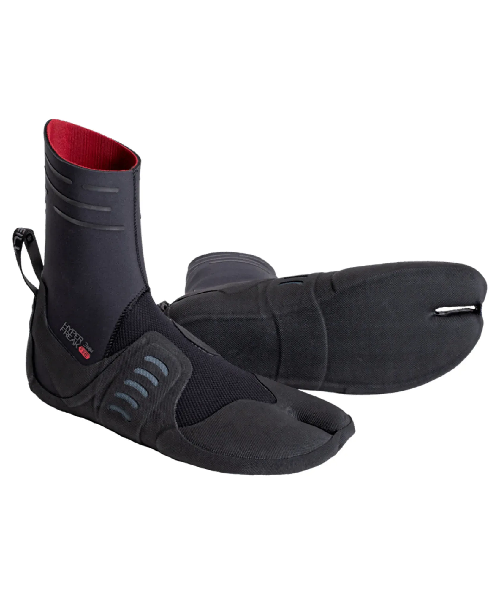 O'Neill Hyperfreak Fire 3mm ST: booties with a separate big toe