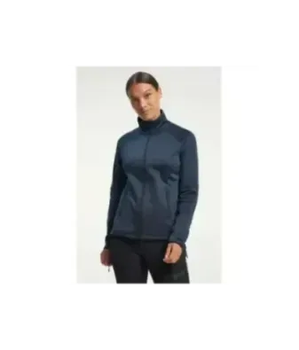 Tenson TXlite Midlayer Zip Dark Blue | Дамски междинен слой за туризъм