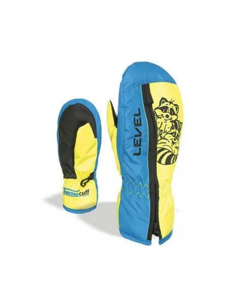 Level Dudy Mitt Light Blue 2021 | Детски ски ръкавици