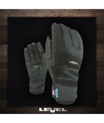 Level Tempest I-Touch Black | Зимни ръкавици – TrueRiders