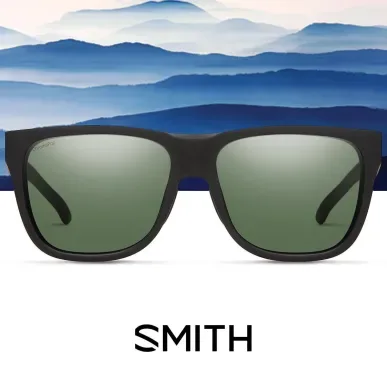 Smith Lowdown 2 ChromaPop Polarized Matte Black Green | Слънчеви очила