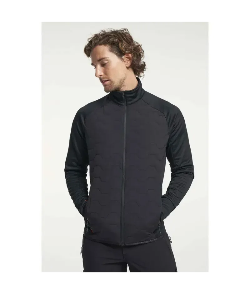 Tenson TXlite Hybrid Midlayer Black | Мъжки междинен слой за туризъм