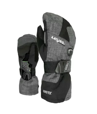 Level Half Pipe Mitt Gore-Tex Anthracite - Ski Mittens