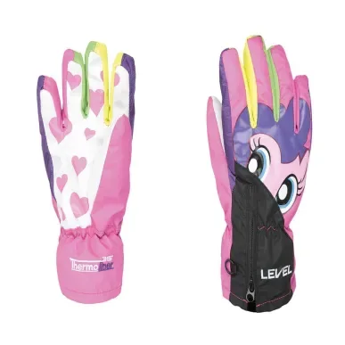Level Lucky PK Rainbow - Kids Ski Gloves