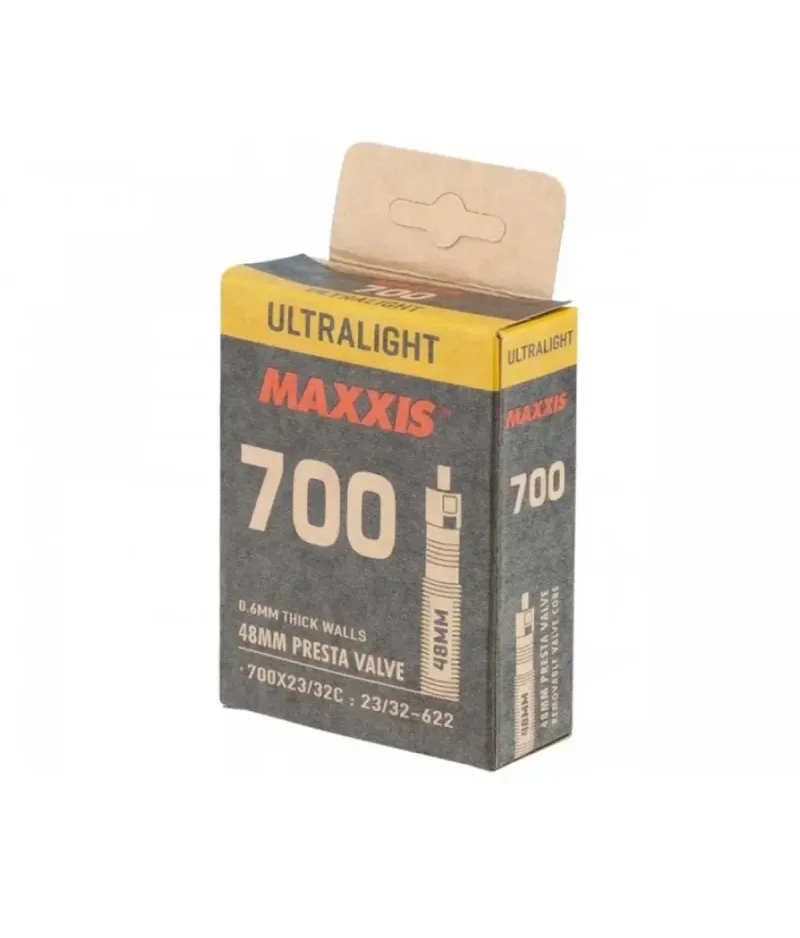 Maxxis Ultralight 700X23/32C LFS48 - Inner Tube Maxxis Ultralight 700X23/32C LFS48 - Inner Tube