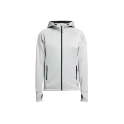 Tenson TXlite Midlayer Zip Light Grey | Мъжки суитшърт с качулка Tenson TXlite Midlayer Zip Light Grey | Мъжки суитшърт с качулка