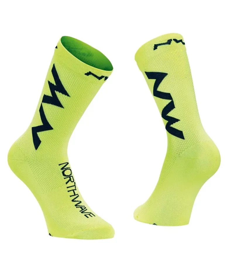 Northwave Extreme Air Yllw Fluo/Black | Вело чорапи
