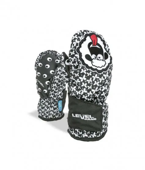 Level Animal Mitt PK White | Детски ски ръкавици