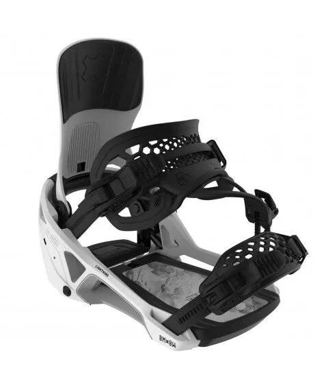 Bent Metal Lightning Supermatic White - Men's Snowboard Bindings