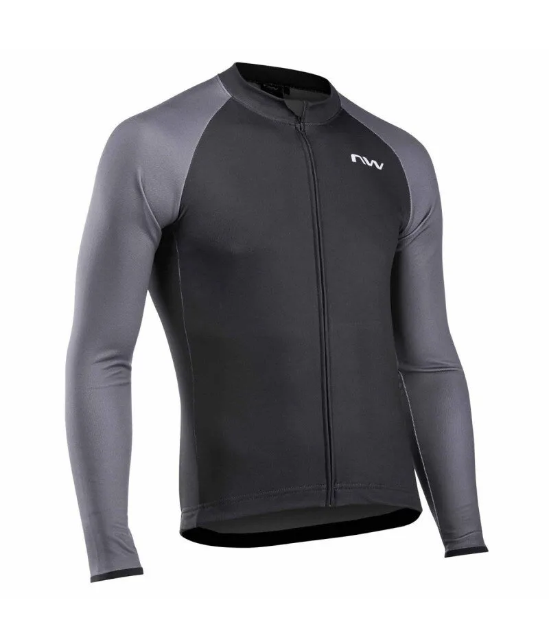 Northwave Blade 4 LS Black/Dark - Bike Jersey Northwave Blade 4 LS Black/Dark - Bike Jersey