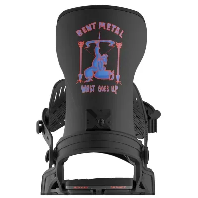 Bent Metal Axtion 2 Black/Blue/Red 2026 - Men's Snowboard Bindings