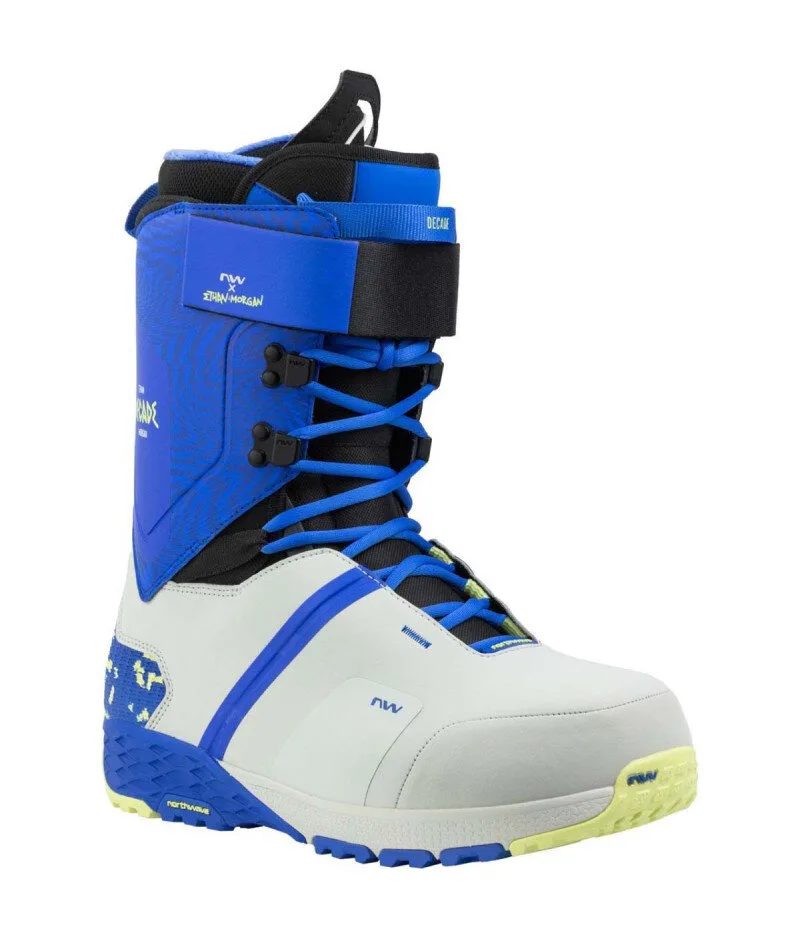 Northwave Decade Pro Light Grey/Electric - Men's Snowboard Boots