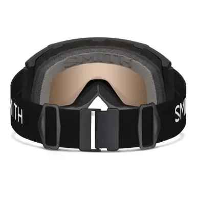 Smith Squad MAG Black S3-s1 Chromapop PRO Photochromic Gold Mirror - Ski Goggles