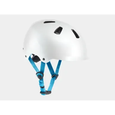 Bontrager Jet Wavecel Child White/Azure | Детска каска за велосипед