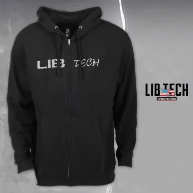 Lib Tech Logo Hooded Zip | Неопренова качулка – TrueRiders