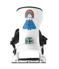 Bent Metal Stylist 2 White 2026 - Women's Snowboard Bindings Bent Metal Stylist 2 White 2026 - Women's Snowboard Bindings
