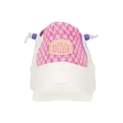 Hey Dude Wendy Peak White/Pink | Дамски обувки Hey Dude Wendy Peak White/Pink | Дамски обувки