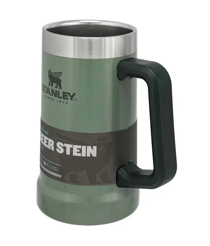 Stanley Big Beer Stein .70L 24oz Hammertone Green | Халба Stanley Big Beer Stein .70L 24oz Hammertone Green | Халба
