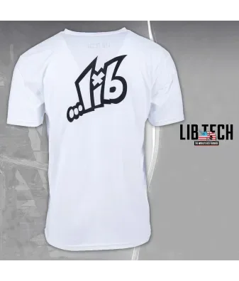 Lib Tech LIB White | Тениска