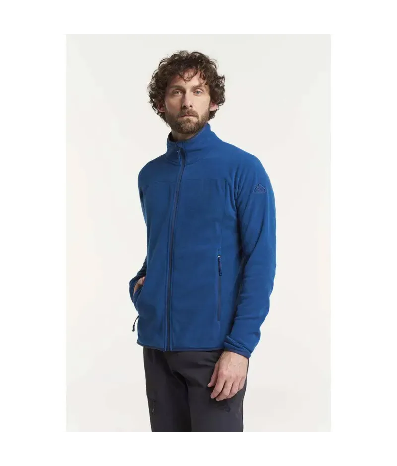 Tenson Himalaya Full Zip Fleece Blue - Men's Hiking Midlayer