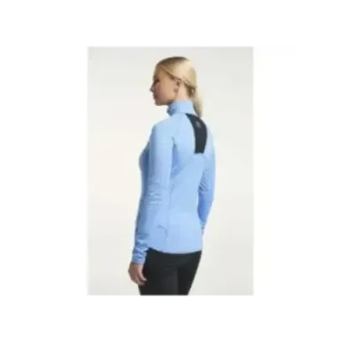 Tenson TXlite Half Zip Light Blue | Дамски междинен слой за туризъм
