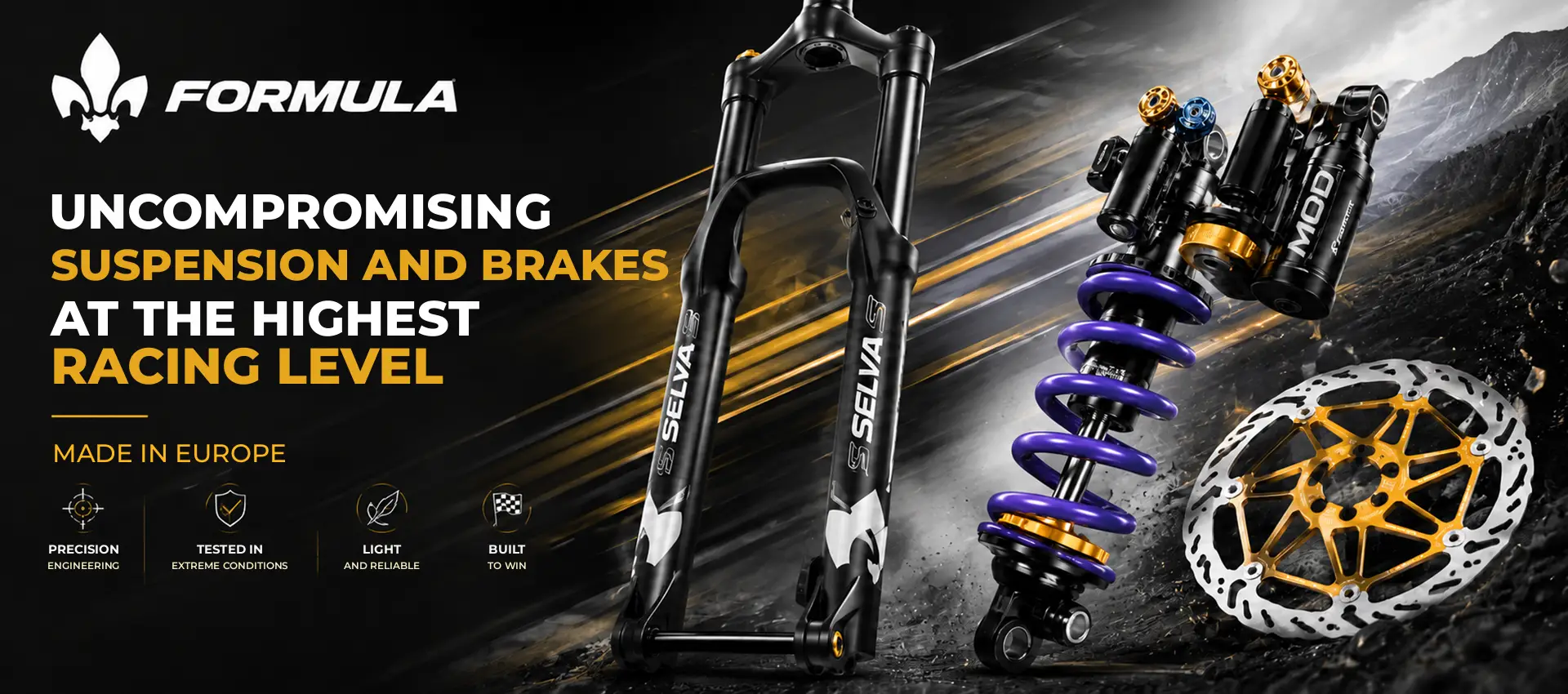 Formula suspension and brakes