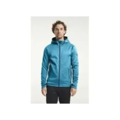 Tenson TXlite Midlayer Zip Blue | Мъжки суитшърт с качулка