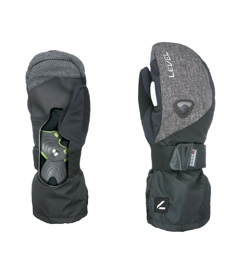 Level Fly Mitt Ninja - Snowboard Mittens with Protector Level Fly Mitt Ninja - Snowboard Mittens with Protector