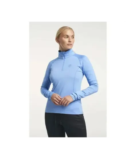 Tenson TXlite Half Zip Light Blue | Дамски междинен слой за туризъм