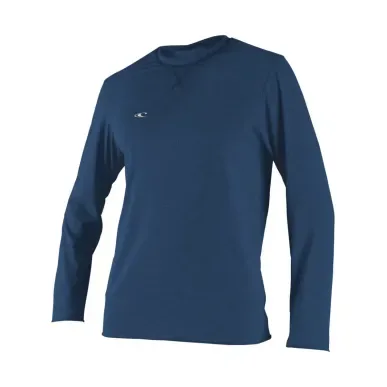 O'Neill Trvlr Hybrid L/S Sun, Deep Sea – Men's UV Rash Guard