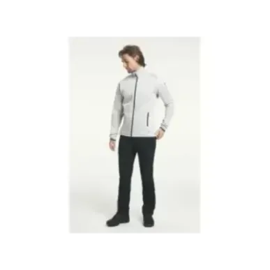 Tenson TXlite Midlayer Zip Light Grey - Men's Hiking Midlayer