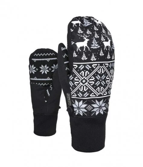 Level Coral Mitt - Women's Ski Gloves