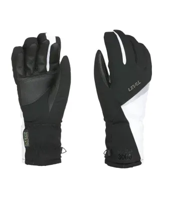 Level Alpine Black-White | Дамски ски ръкавици – TrueRiders